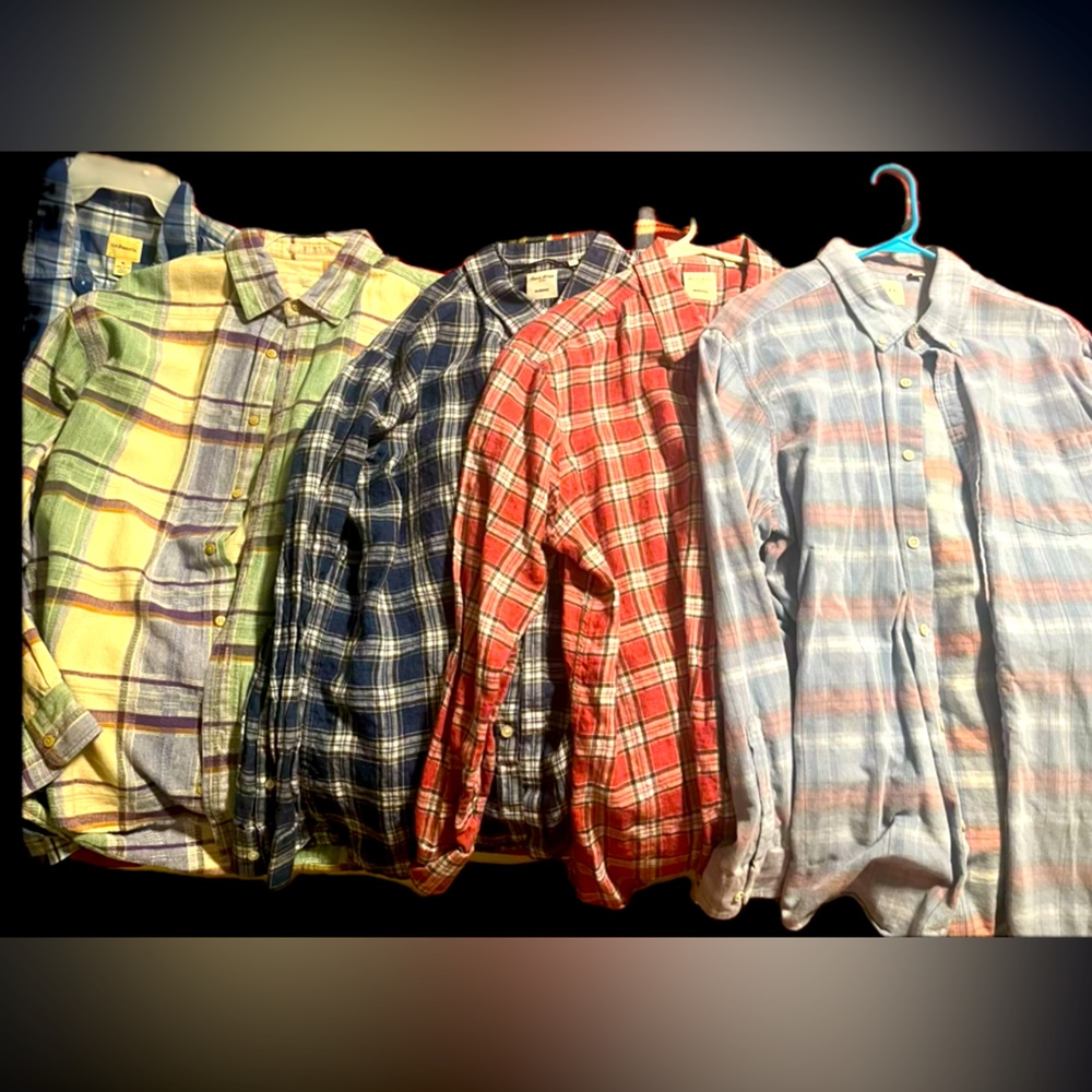 Lot of 5 men’s shirt size XL gently used